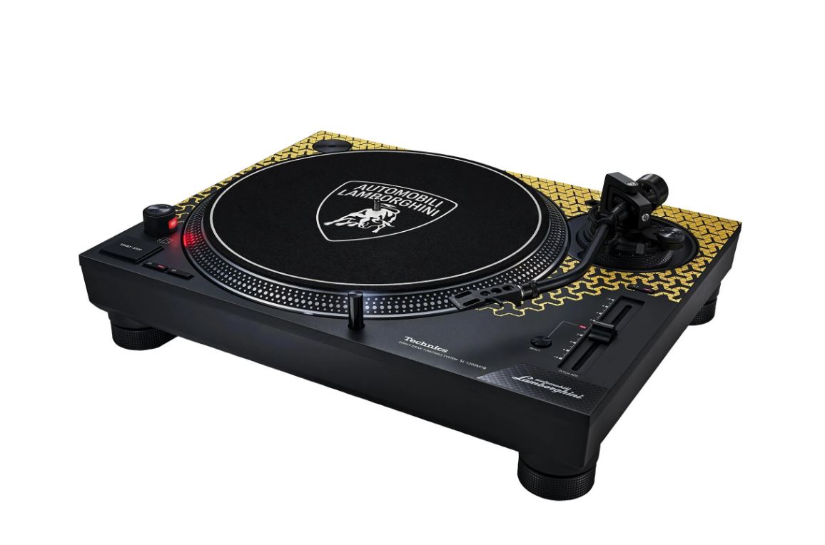 Platenspeler TECHNICS SL-1200M7PEG Lamborghini geel