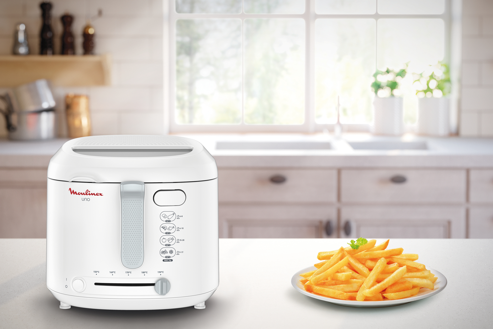 Moulinex friteuse uno af203110