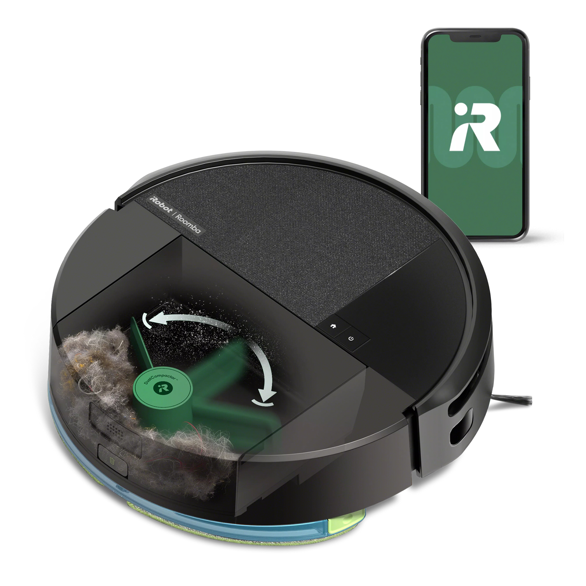 iRobot roomba 205 combo dust compactor noir