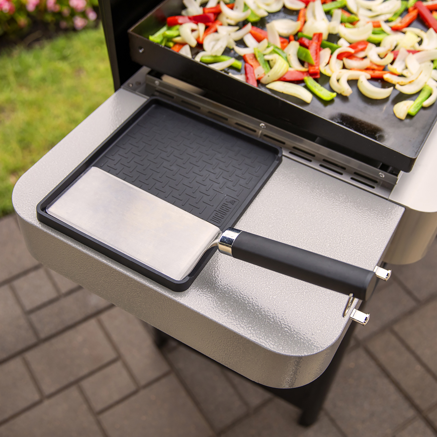 Silicone onderlegger voor zijtafel Weber 3400075