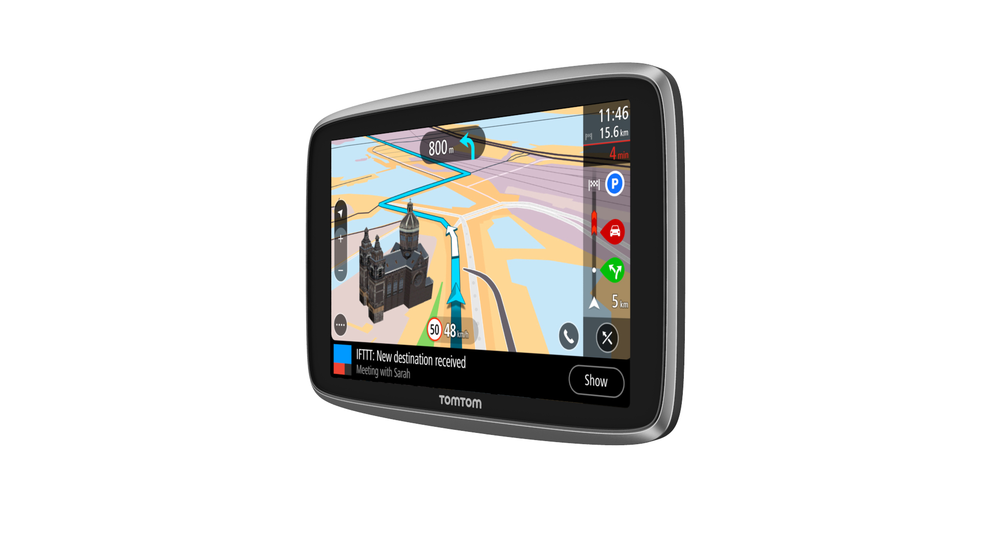 GPS Tom Tom 1PL5.002.30 GO PREMIUM 5" WORLD