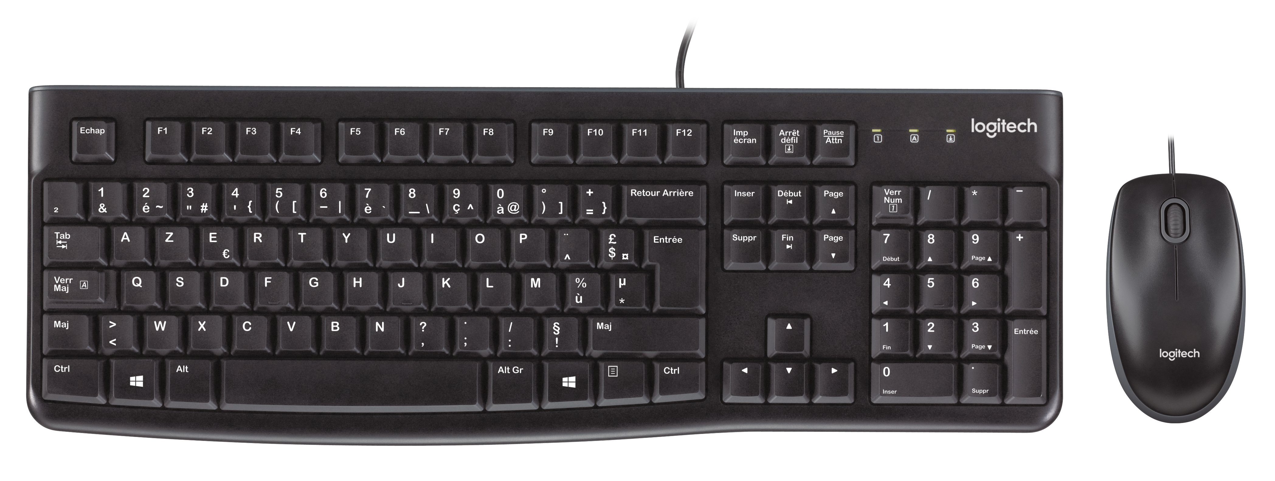 Logitech MK120 Desktop Wireless Keyboard + Muis