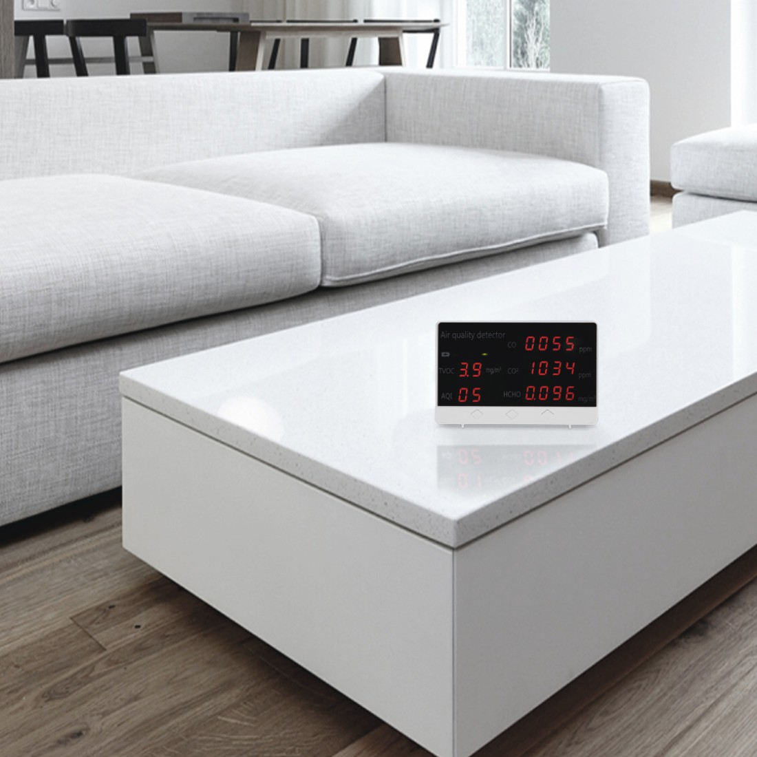Hama 00186425 compteur de la qualité de l’air Blanc