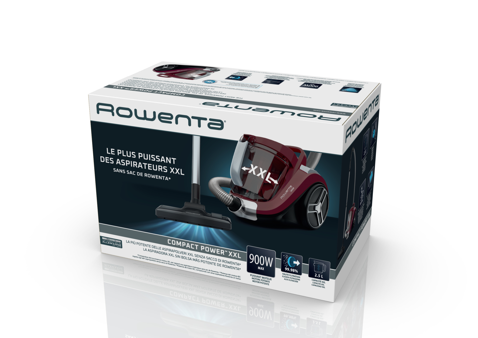 Rowenta aspirateur sans sac RO4B63EA