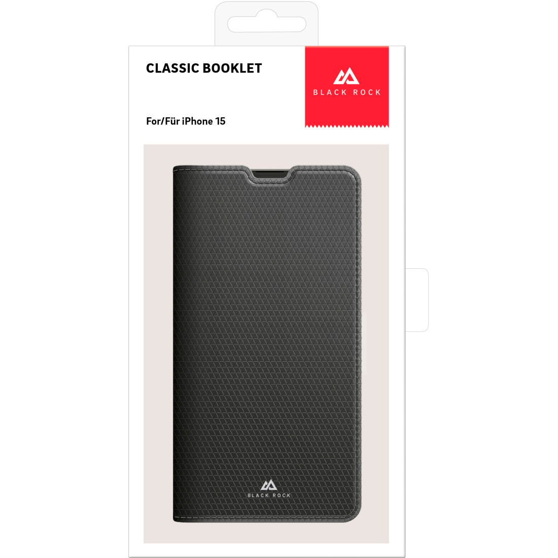 Black Rock The Classic mobiele telefoon behuizingen 15,5 cm (6.1") Portemonneehouder Zwart