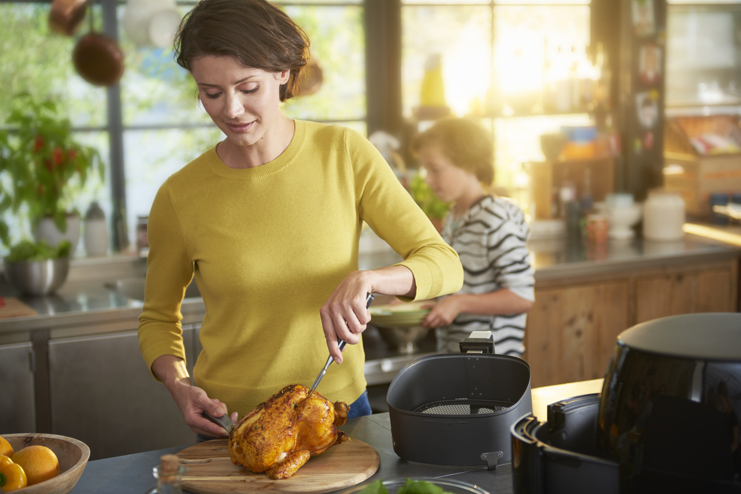 Heteluchtfriteuse PHILIPS HD9650/90 Premium XXL - 1.4kg