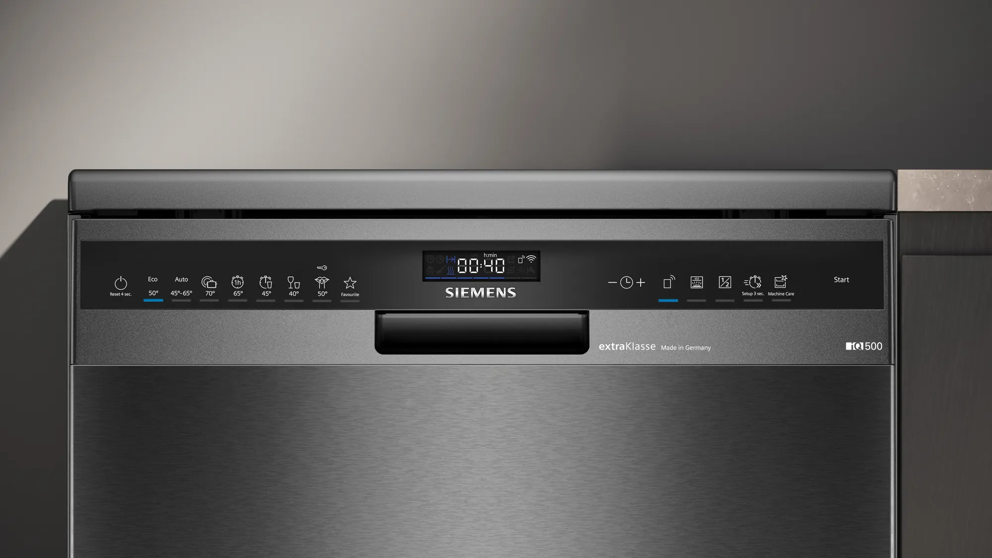 Vrijstaande vaatwas SIEMENS SN25EC20BE / B /60cm/ black inox