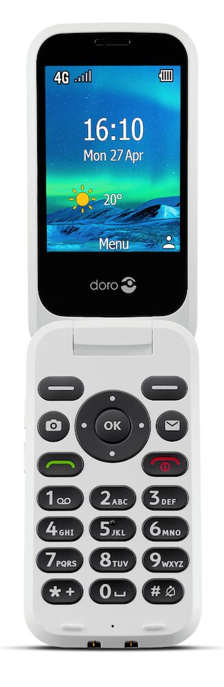 Doro 6880 7,11 mm (0.28") 124 g Zwart Seniorentelefoon