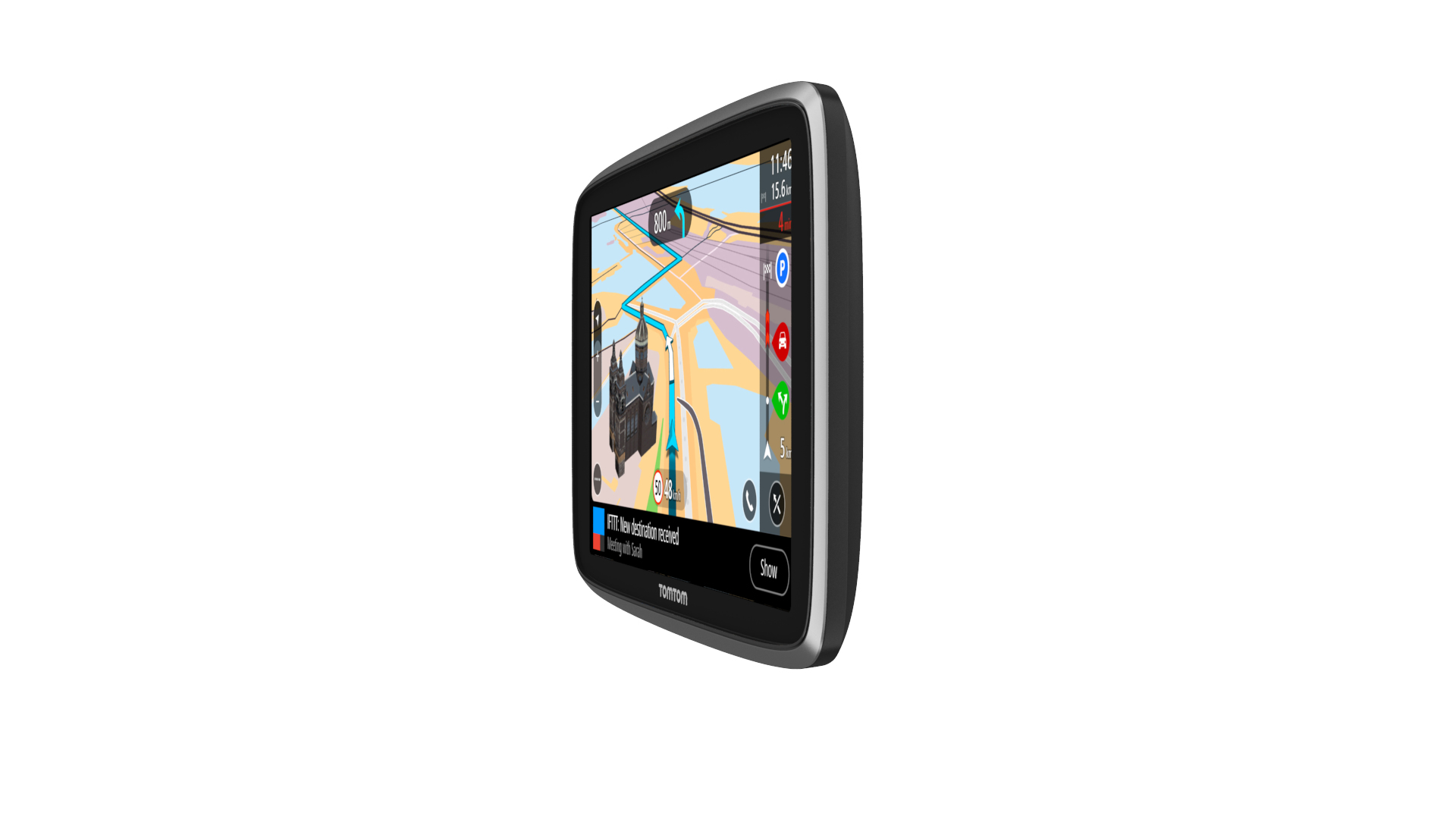 GPS Tom Tom 1PL5.002.30 GO PREMIUM 5" WORLD