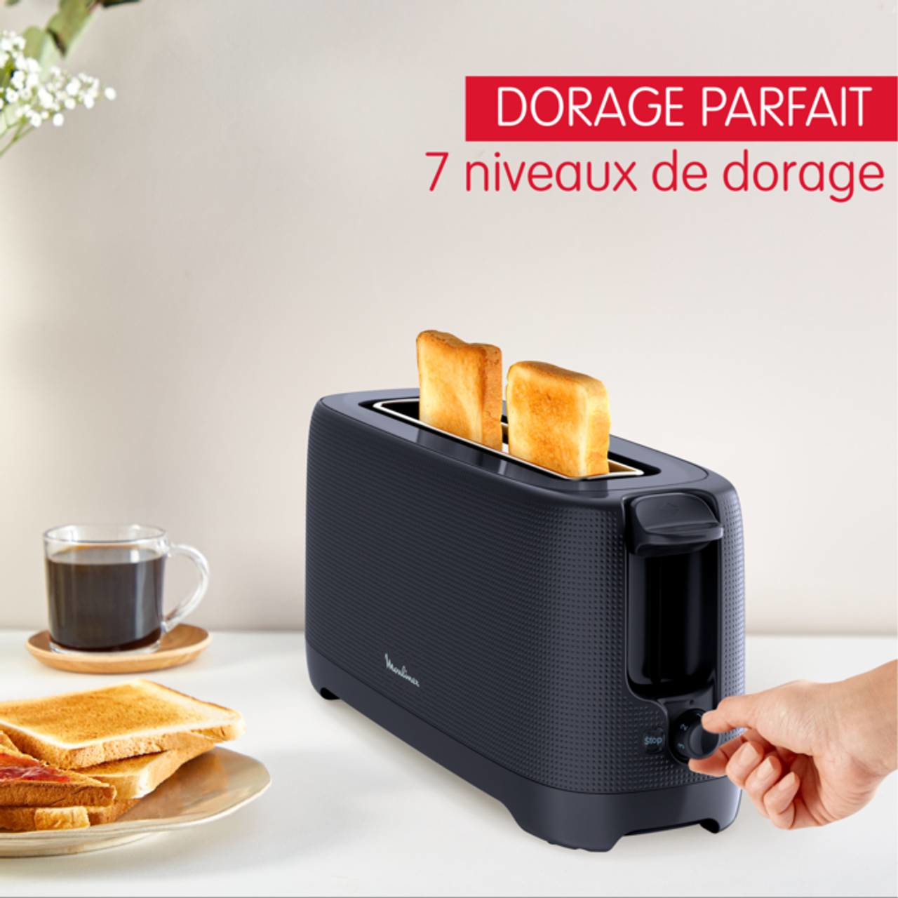 Broodrooster MOULINEX LS2M0810 Morning nachtblauw