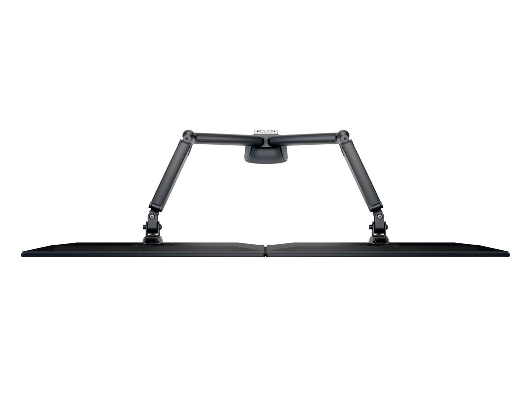 Multibrackets 3286 flat panel bureau steun 68,6 cm (27") Zwart, Zilver