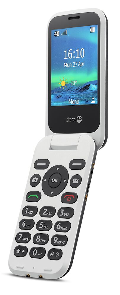Doro 6880 7,11 mm (0.28") 124 g Zwart Seniorentelefoon