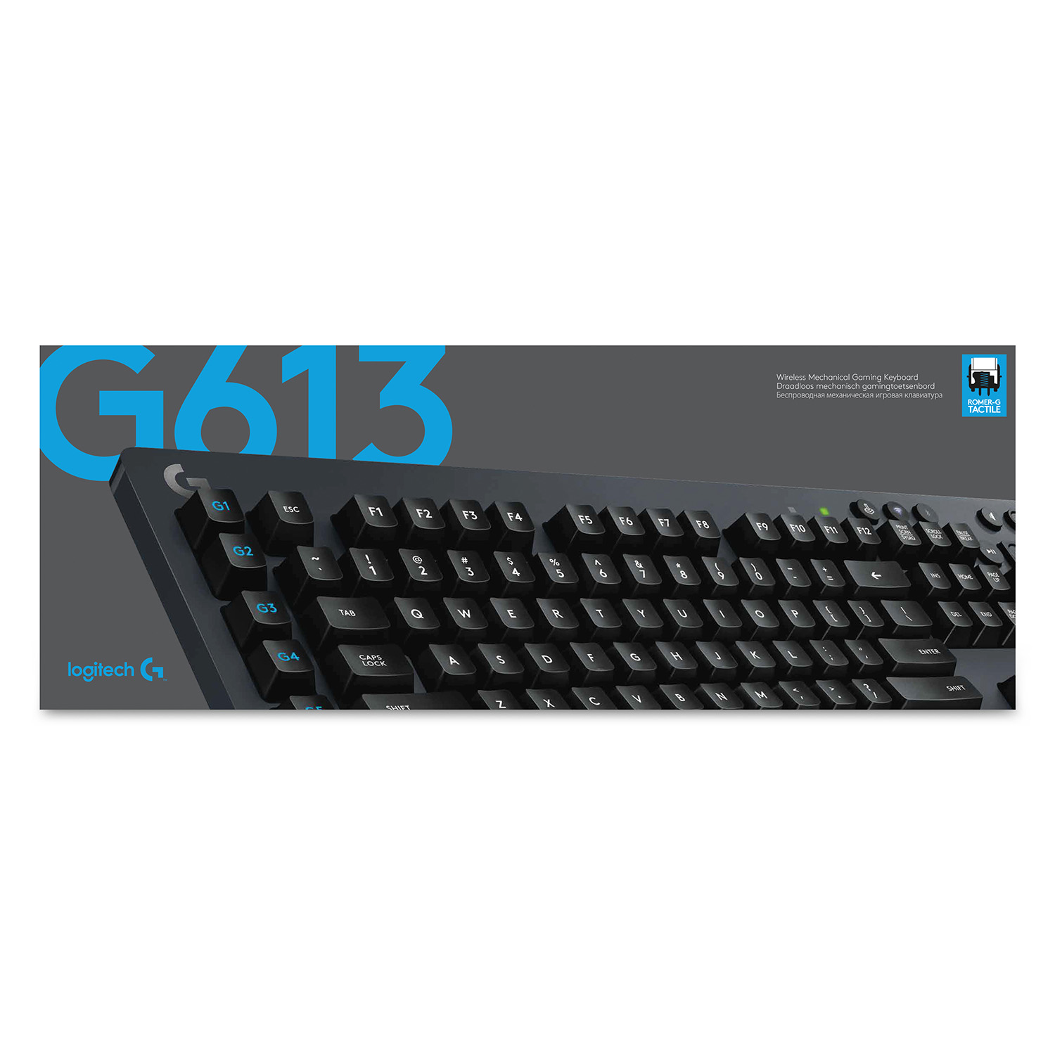 Logitech G G613 Draadloos mechanisch gamingtoetsenbord