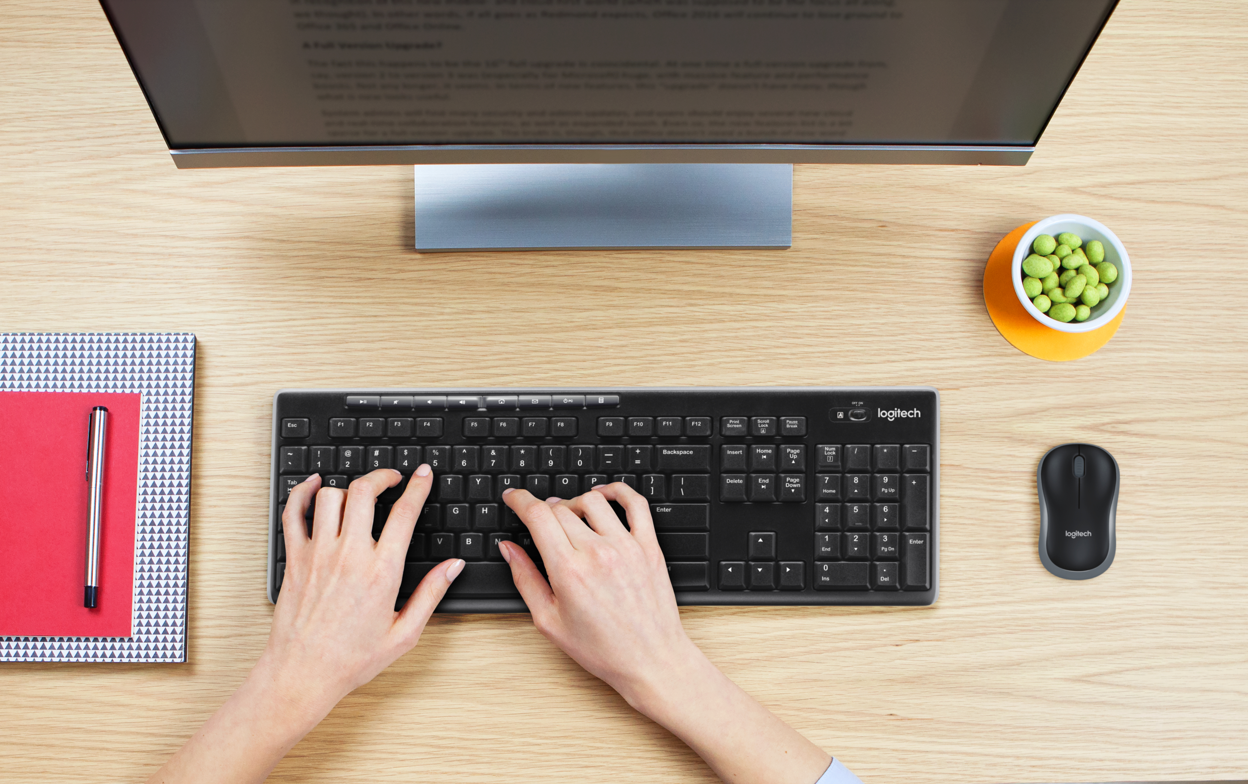 Wireless Desktop Sets LOGITECH MK270 Muis + Keyboard
