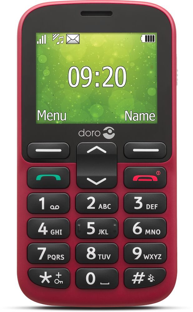 Doro 1380 6,1 cm (2.4") 97 g Rood Seniorentelefoon