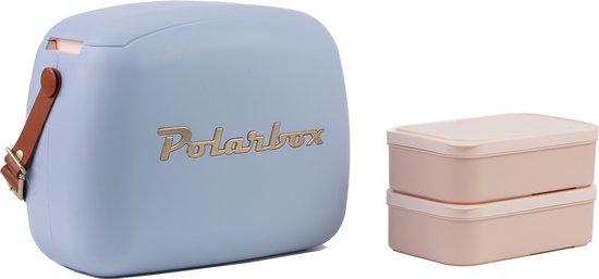 Polarbox CoolerBag koelbox 6 l Blauw, Bruin, Goud