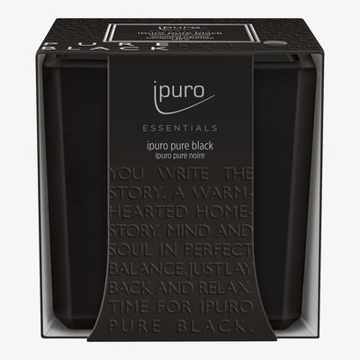 Geurkaars IPURO 26IFC1629 Essentials Pure Black / 125gr