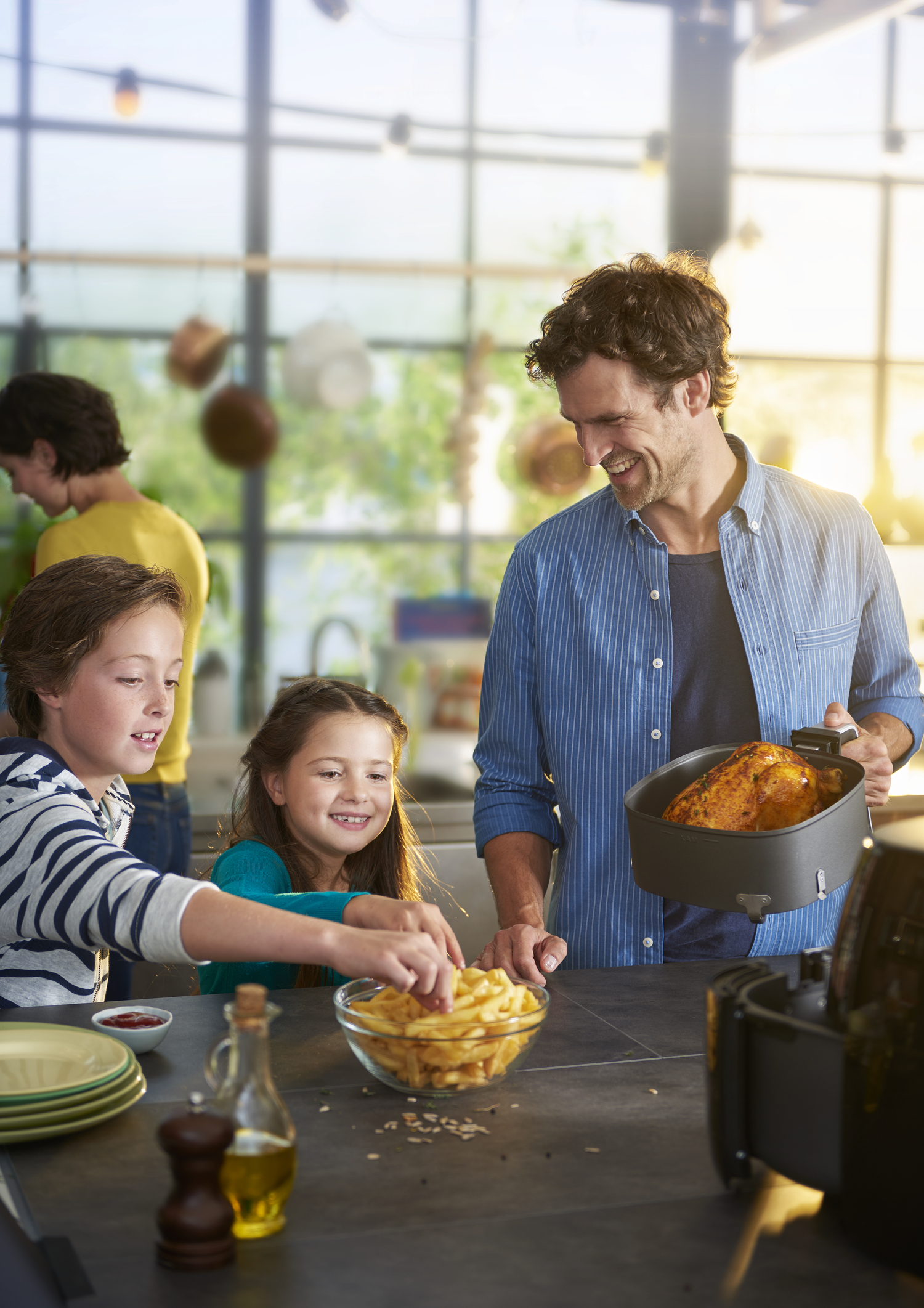 Heteluchtfriteuse PHILIPS HD9650/90 Premium XXL - 1.4kg