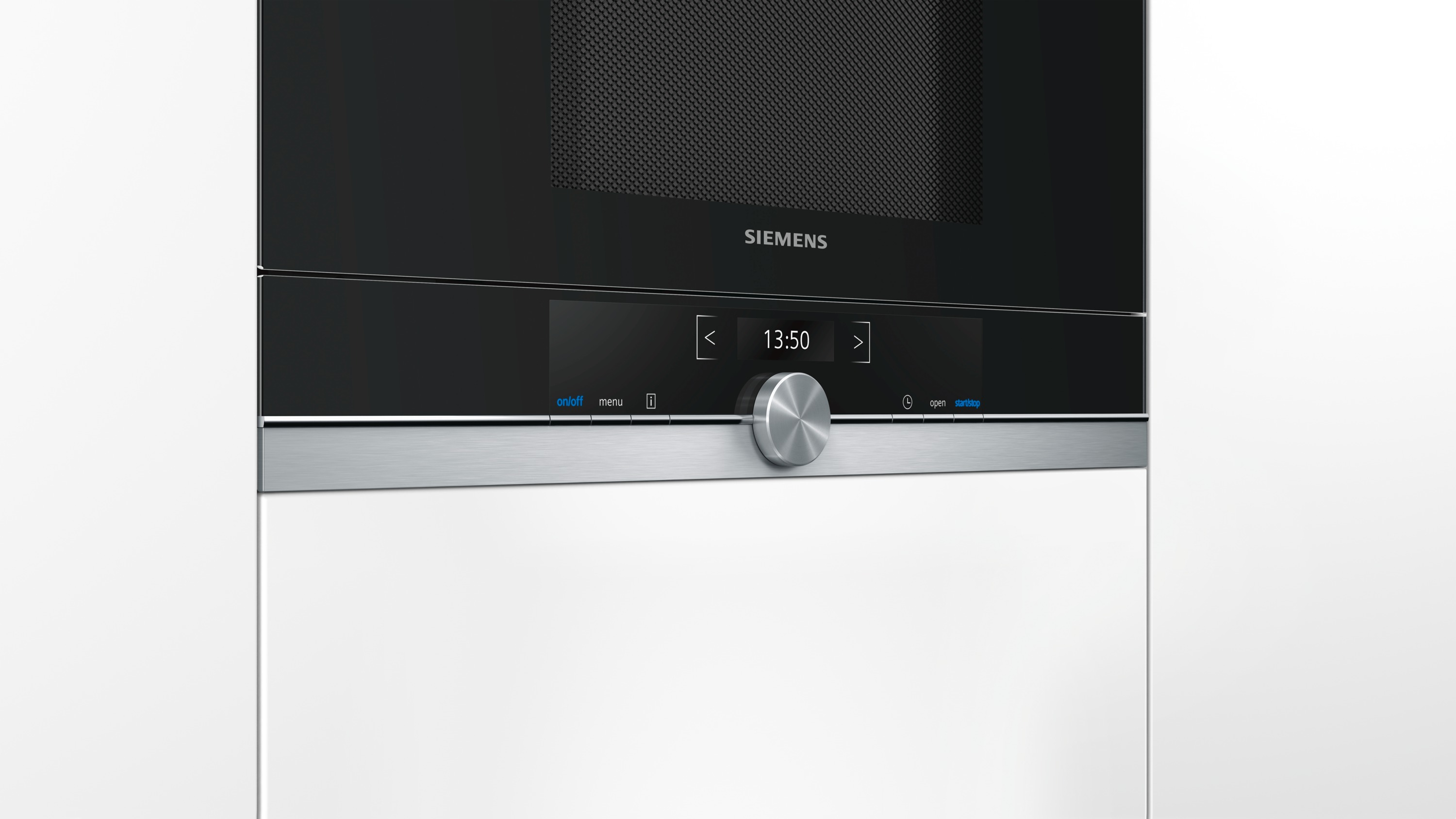 Siemens BE634LGS1 magnetron Ingebouwd 21 l 900 W Zwart, Zilver
