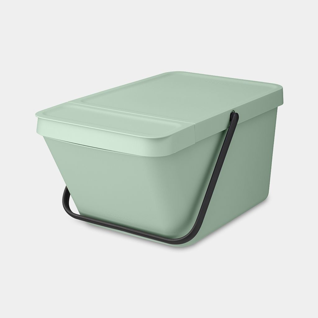 Afvalemmer BRABANTIA 277764 Sort&Go / 20L / Jade Green