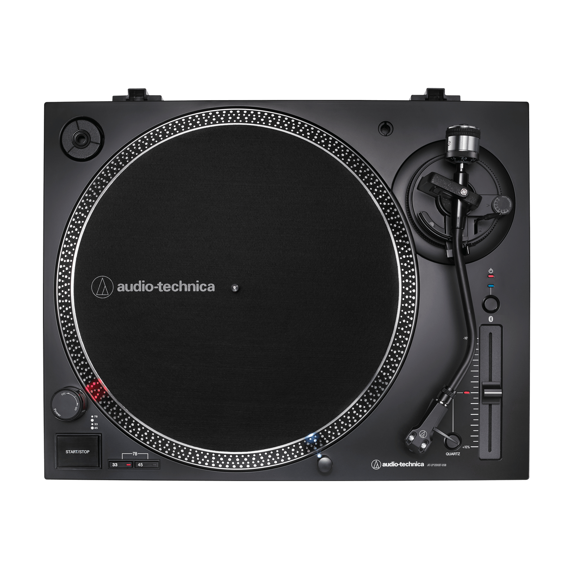 Platenspeler AUDIO-TECHNICA AT-LP120XBTUSBBK zwart