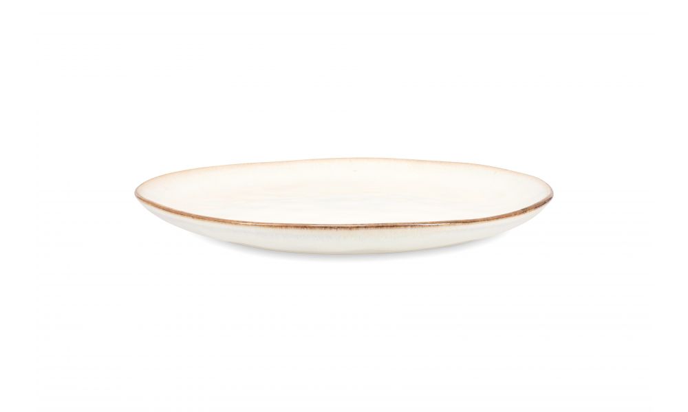 Plat bord S&P 850651 Artisan / 28cm / wit 