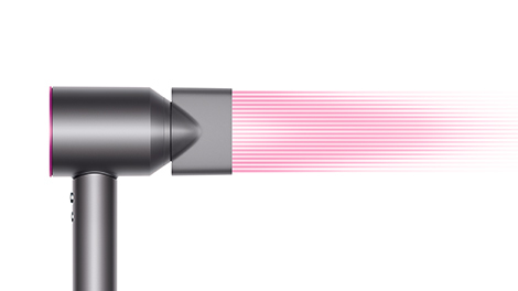 Haardroger DYSON 386732-01 HD07 Supersonic Fuchsia/Grey