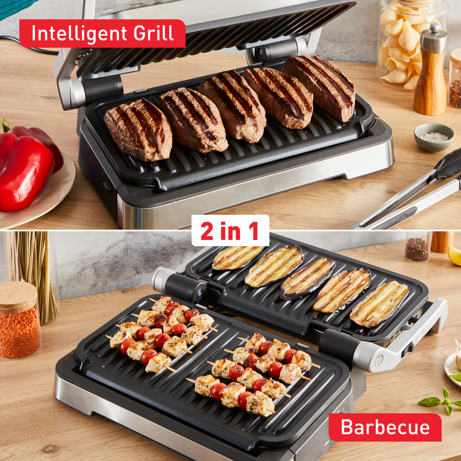 Grill TEFAL GC782D10 Optigrill XL