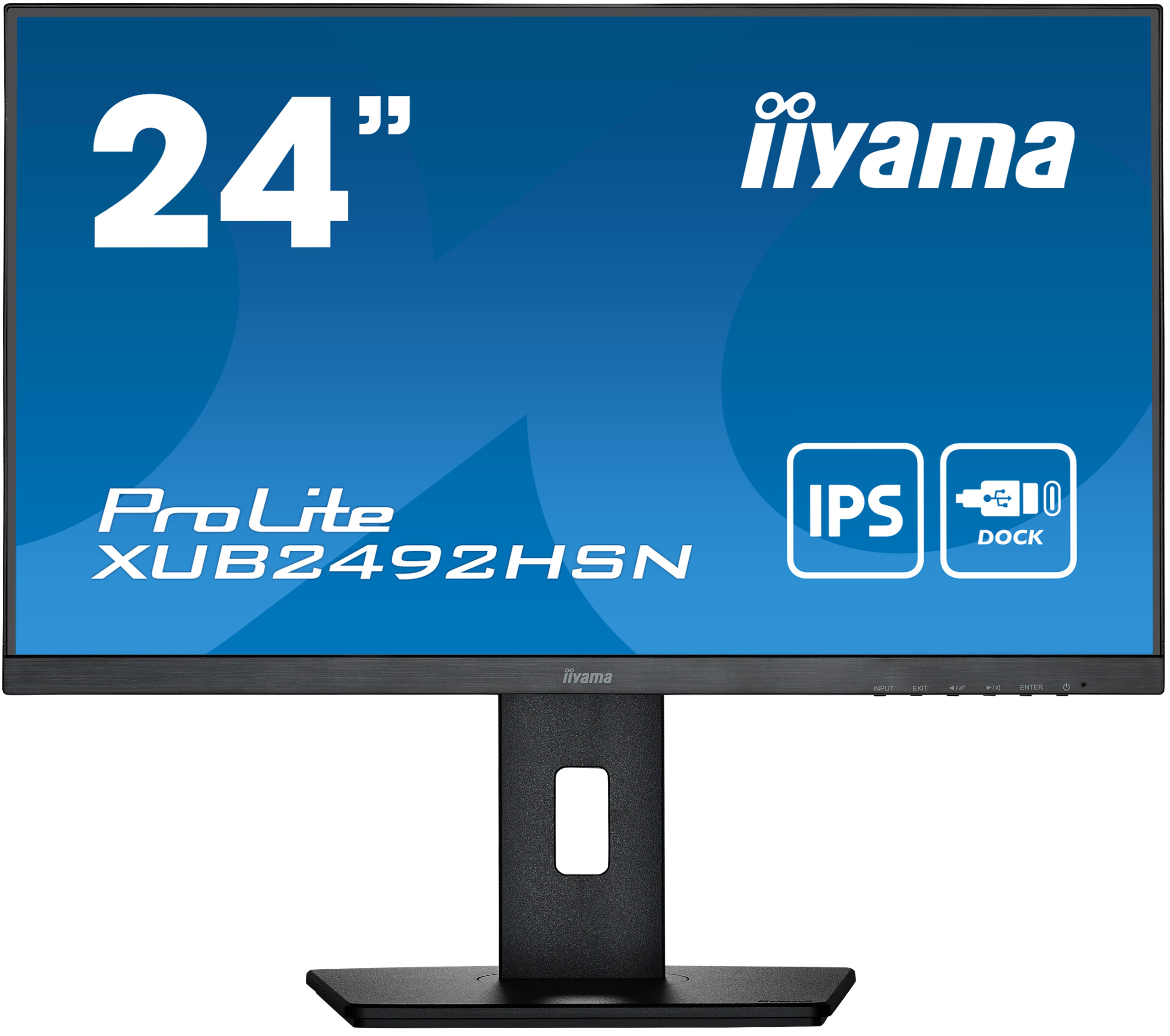 iiyama ProLite XUB2492HSN-B5 LED display 61 cm (24") 1920 x 1080 Pixels Full HD Zwart
