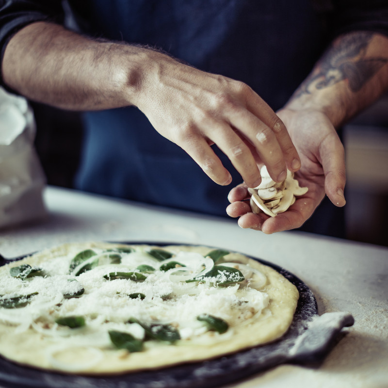 Pizzasteen EMILE HENRY 10.EH797514 Effen Fusain