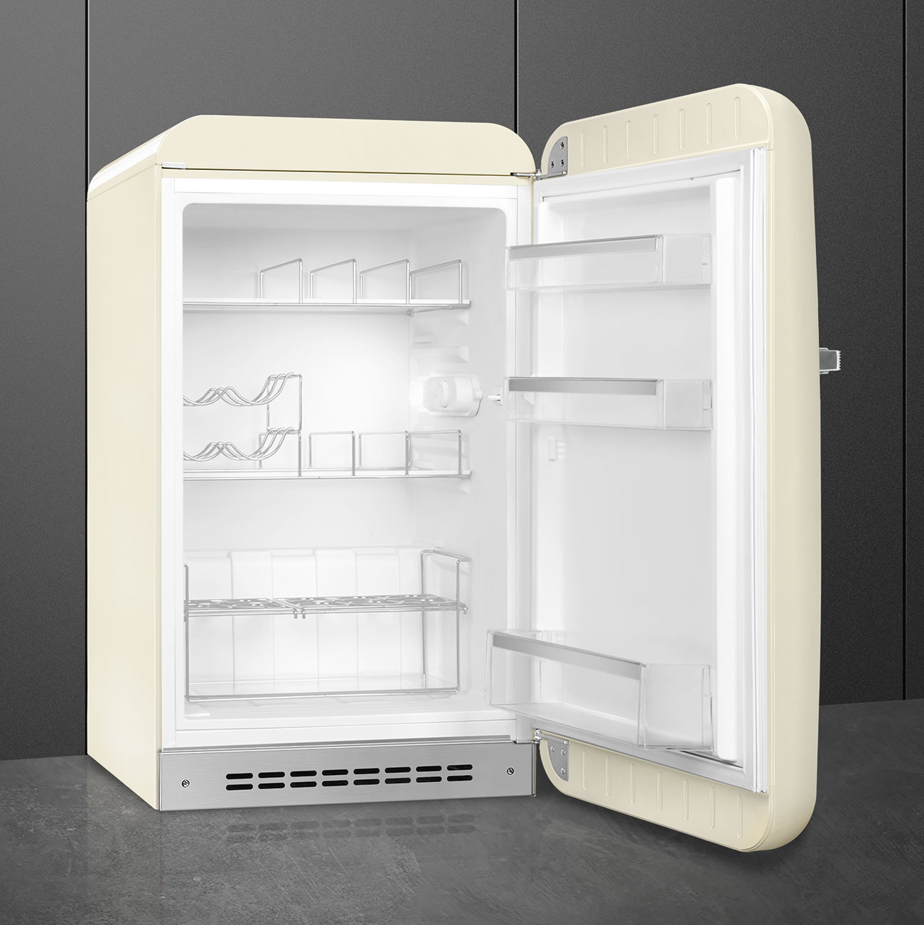 Koelkast SMEG FAB10HRCR6 / D / 97cm / Creme Koelkast SMEG FAB10HRCR6 / D / 97cm / Creme