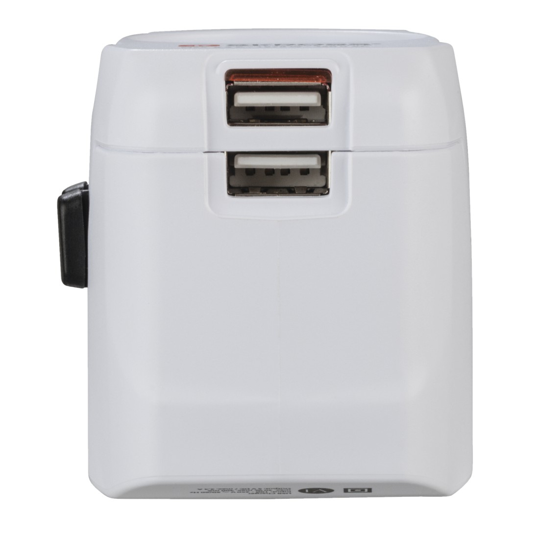 Hama WORLD Reisadapter 'World Travel Pro' + 2x USB-A