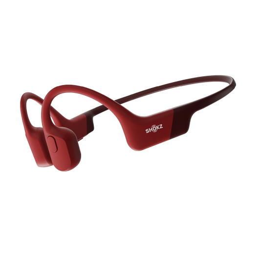 SHOKZ OPENRUN Headset Draadloos Neckband Sporten Bluetooth Rood