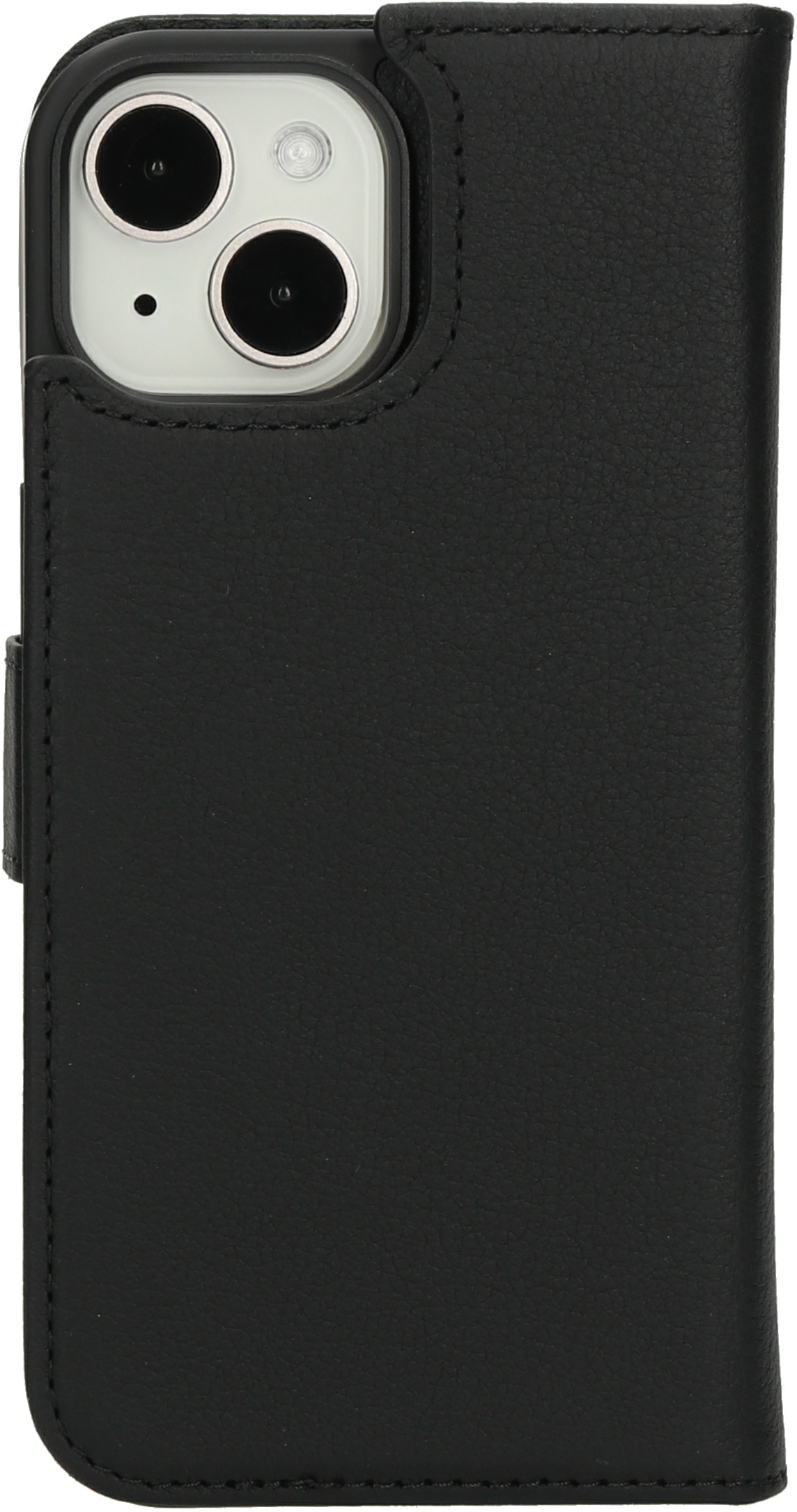 Mobiparts Leather 2 in1 Wallet Case iPhone 15 Black