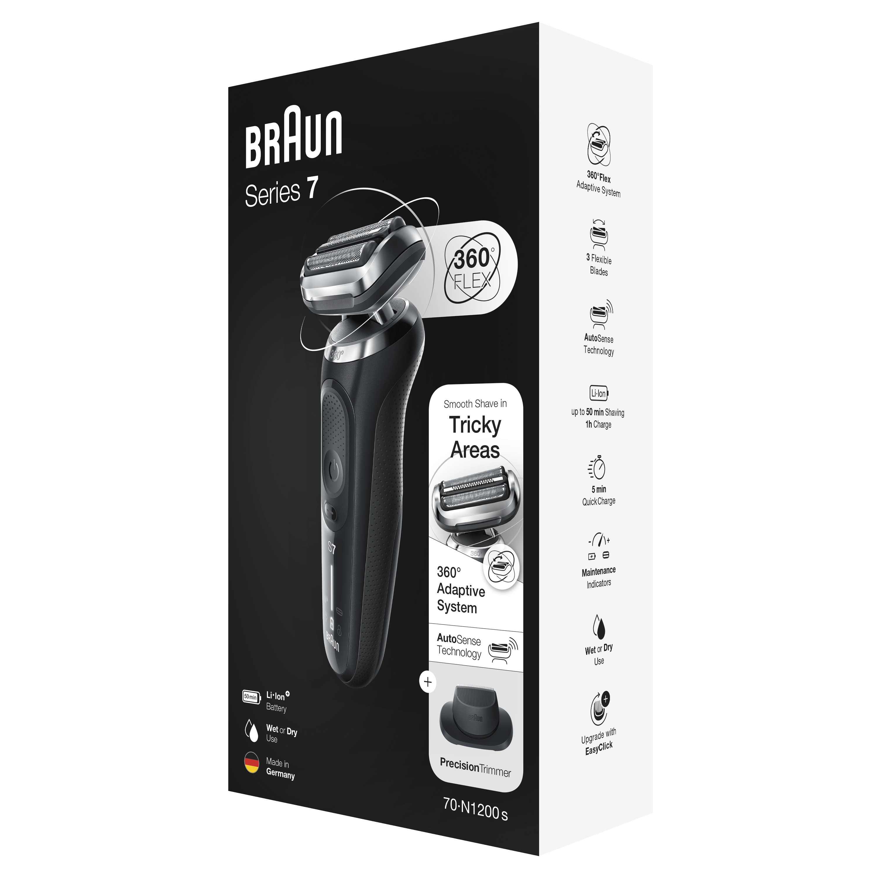 Scheerapparaat BRAUN 70-N1200S Series 7