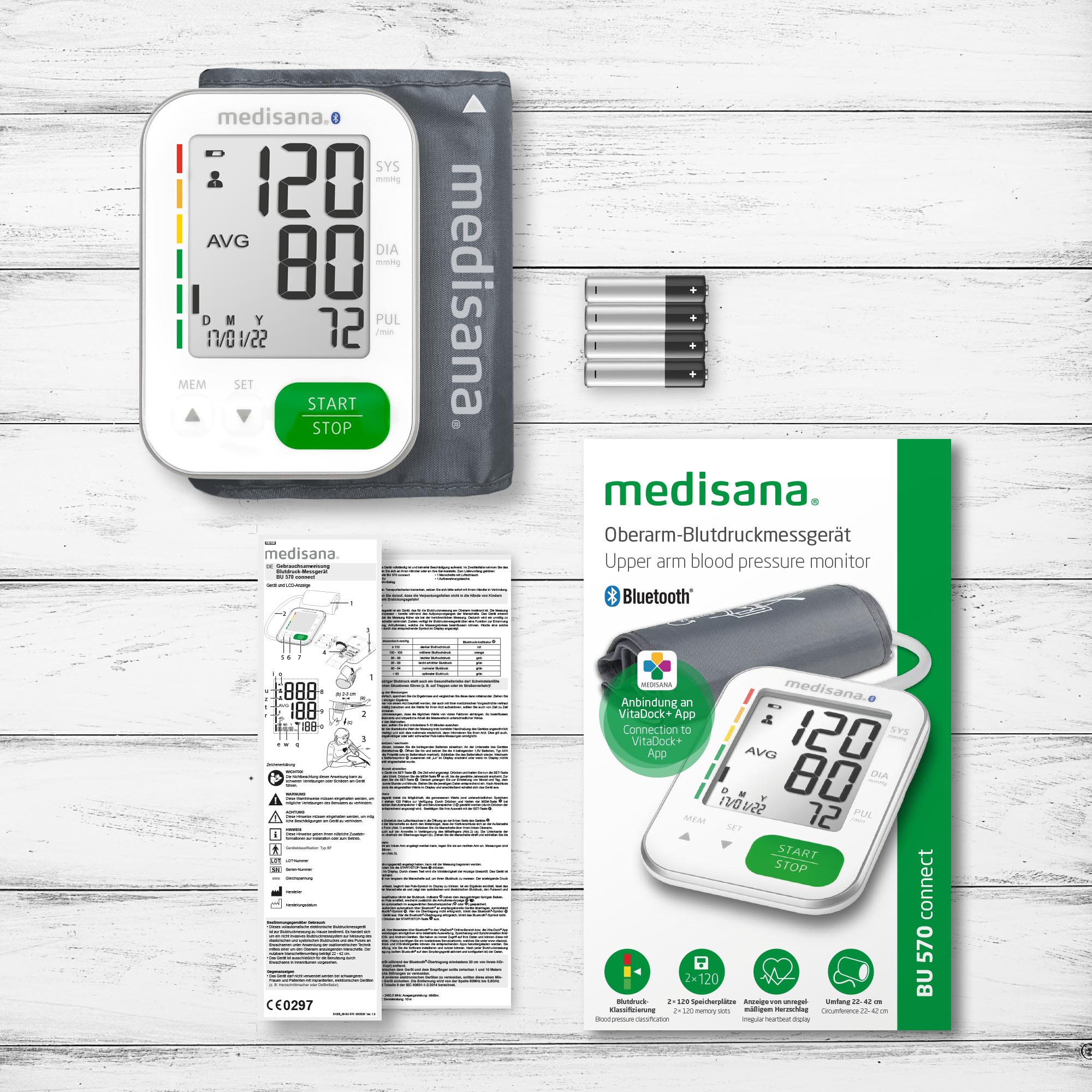 Medisana tensiometre bras 51206