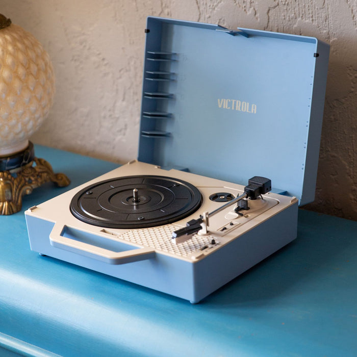Platenspeler VICTROLA VSC-725SB blauw