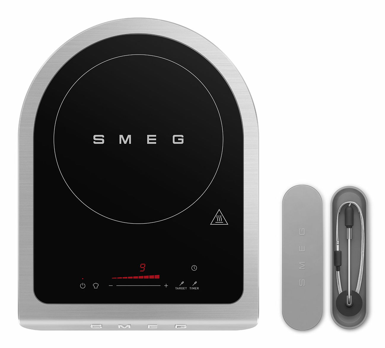 Draagbare kookplaat SMEG PIC01EGMEU inductie Emerald