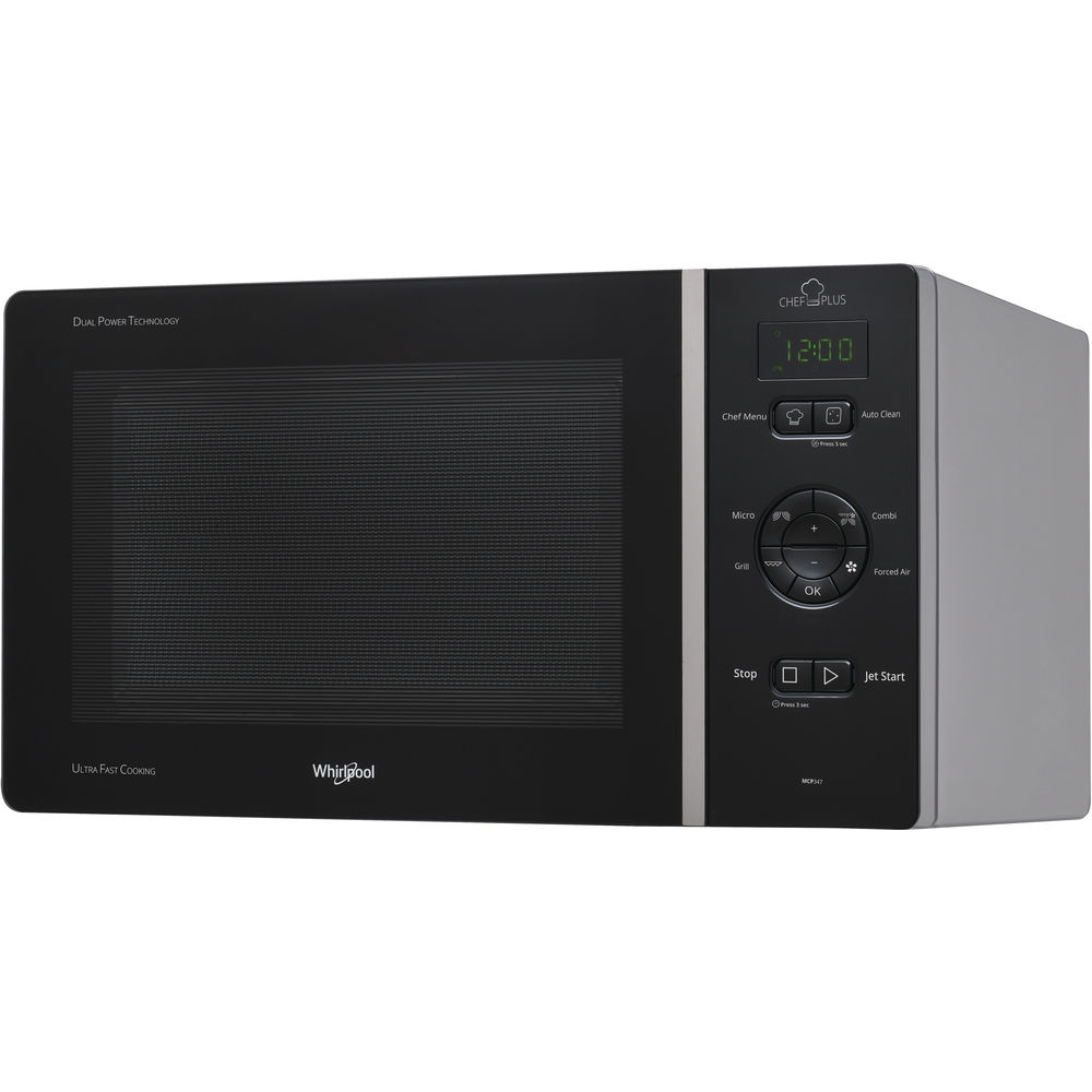 Microgolfoven WHIRLPOOL MCP347SL 25L/ 800W / grill / hete lucht