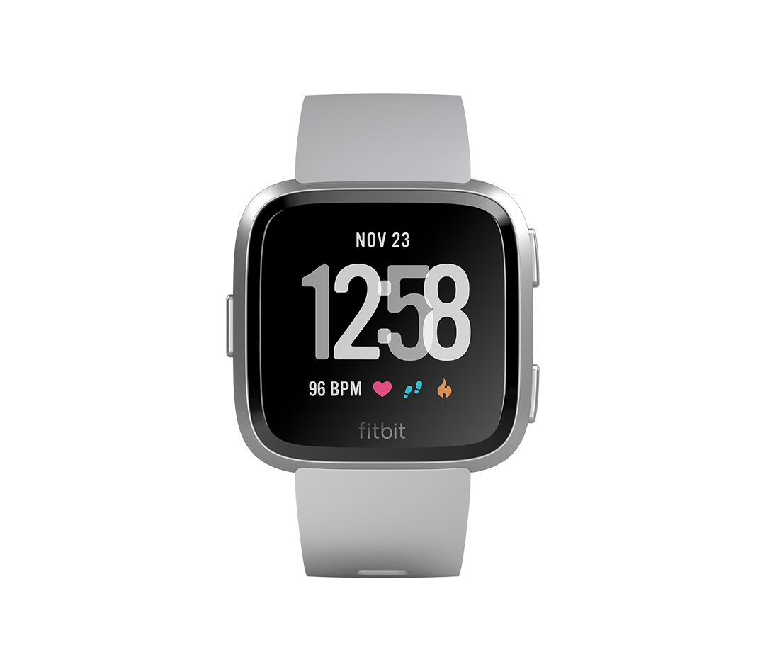 Fitbit Versa 3,4 cm (1.34") LCD Digitaal Touchscreen Zilver