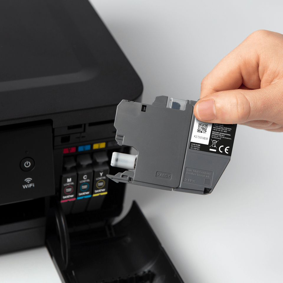 Inktpatroon BROTHER LC-421XLBK zwart