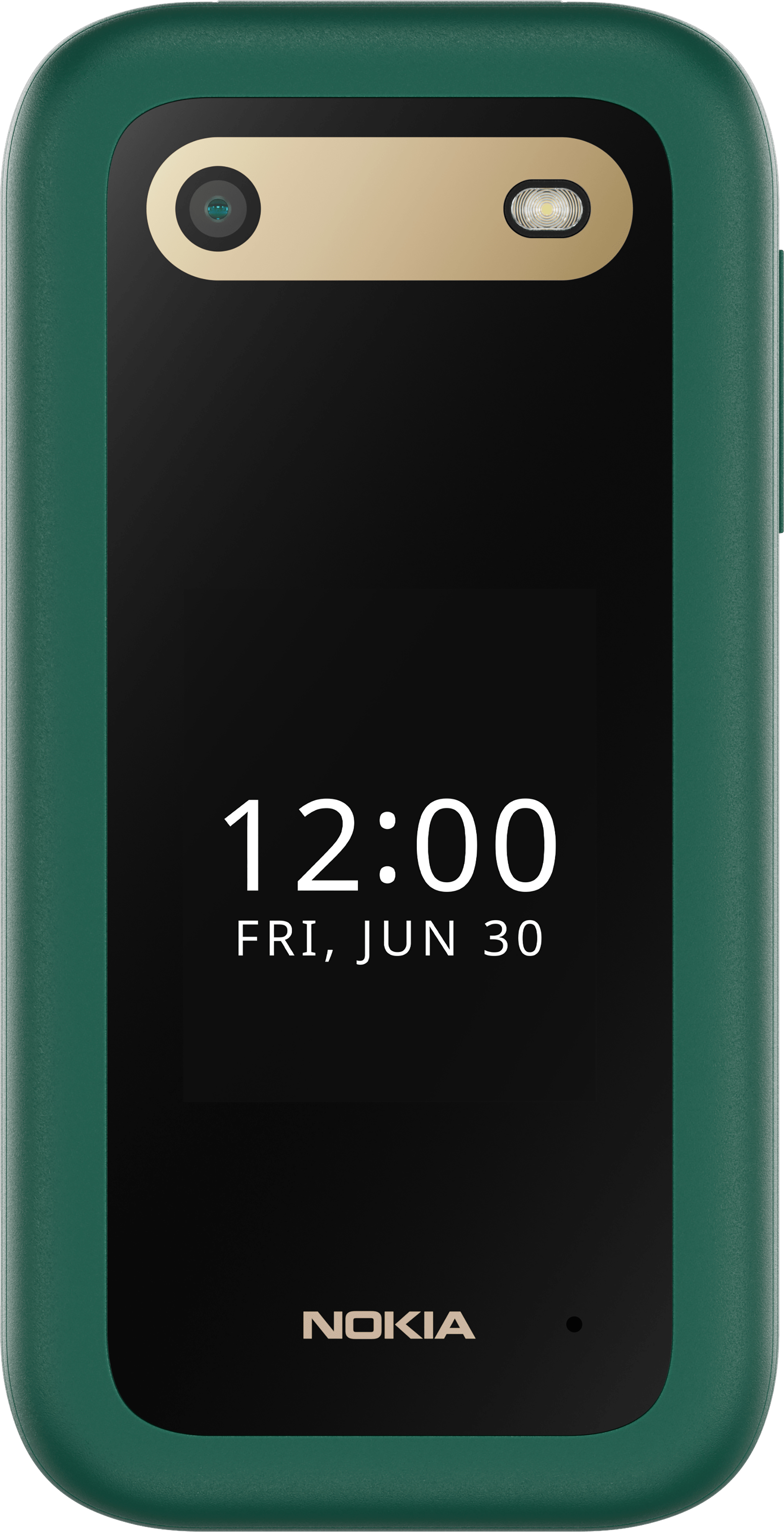Nokia 2660 Flip 4G 7,11 cm (2.8") 123 g Vert Téléphone d'entrée de gamme
