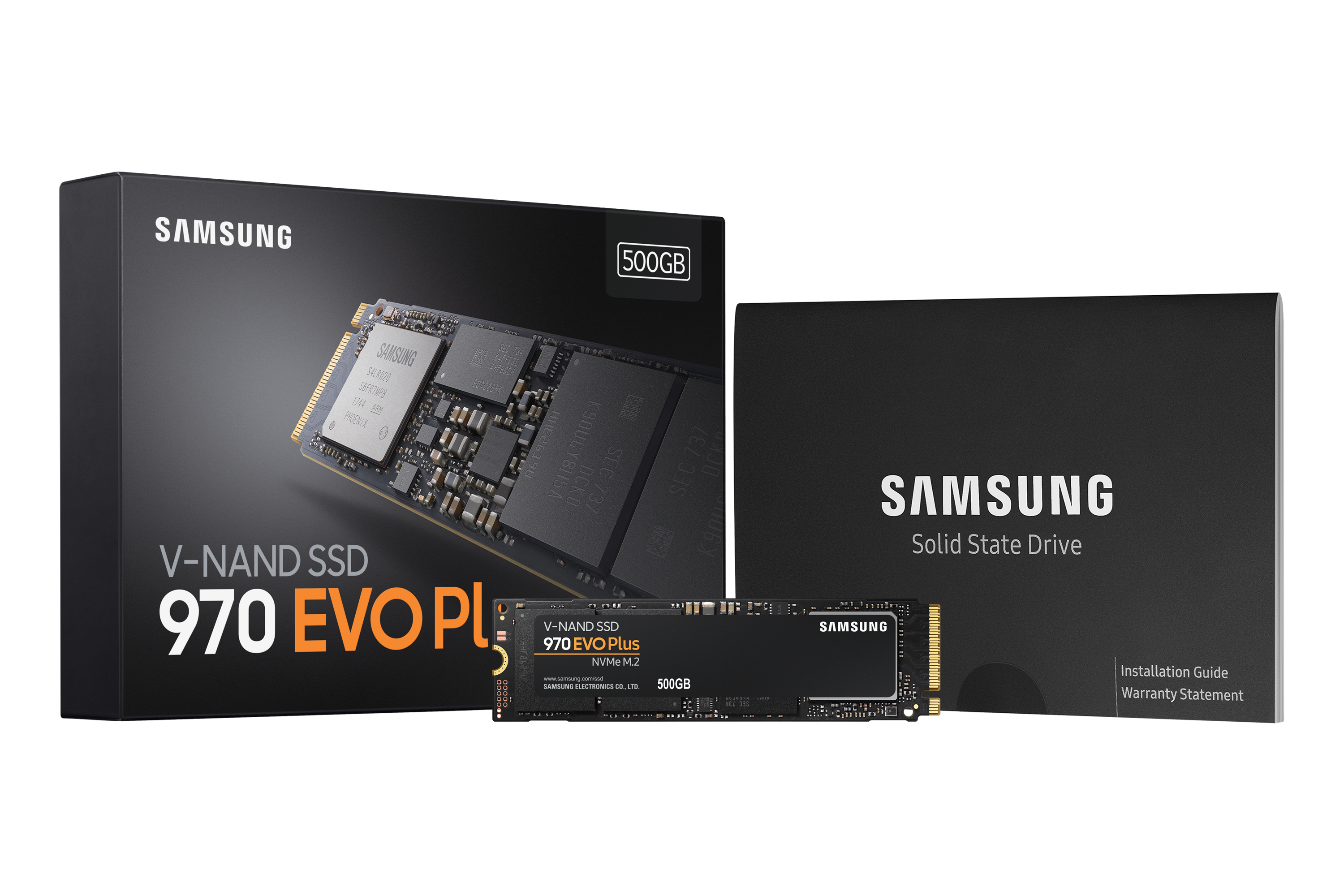 Samsung 970 EVO Plus M.2 500 GB PCI Express 3.0 NVMe V-NAND MLC