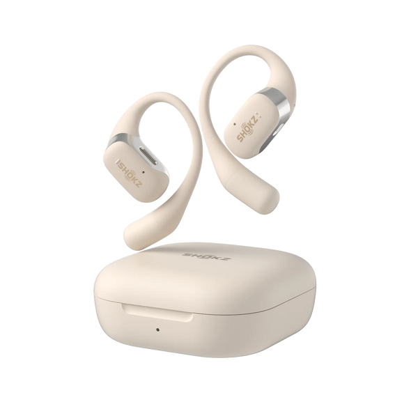 Hoofdtelefoon SHOKZ OpenFit beige