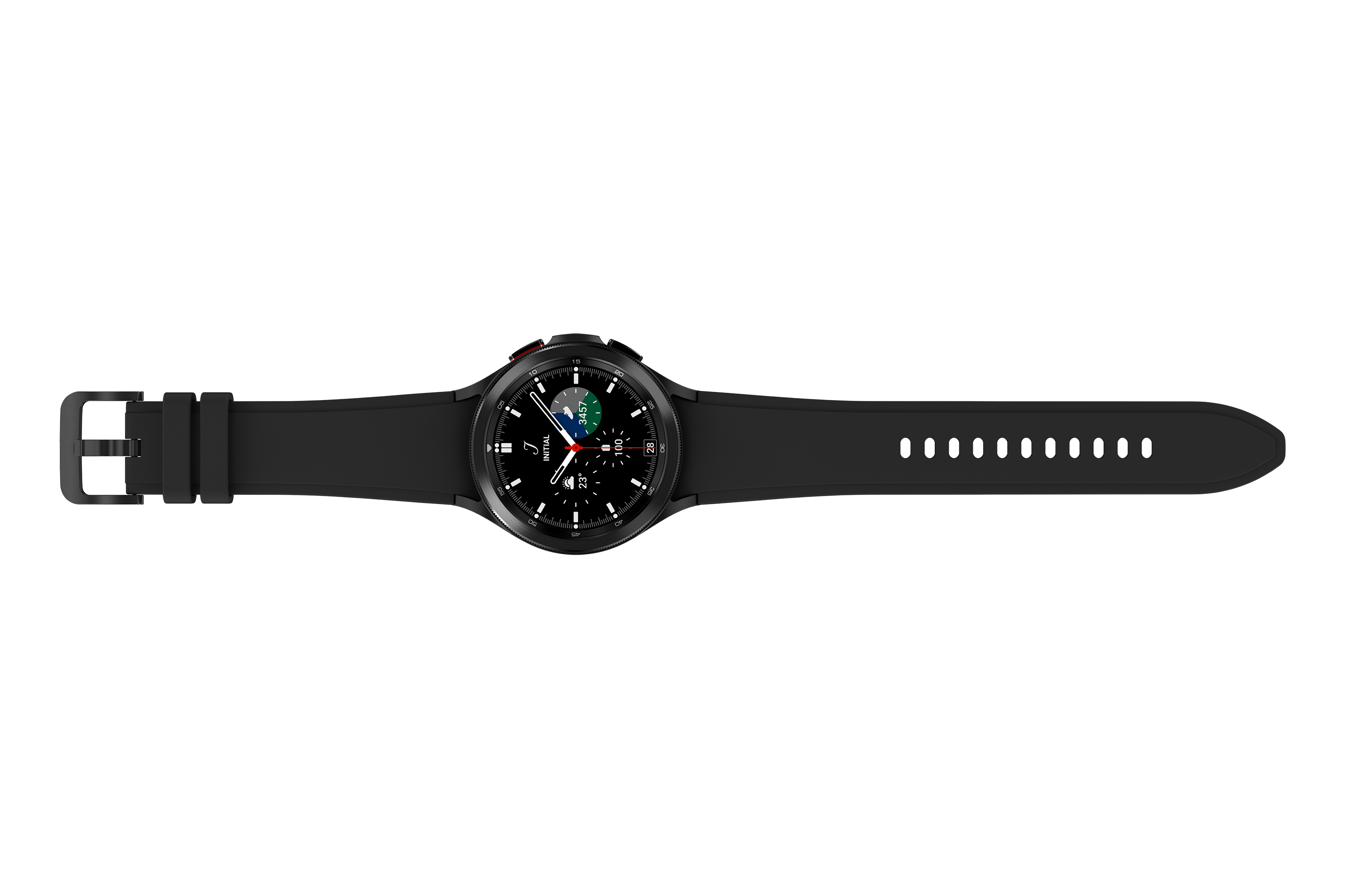 Samsung Galaxy Watch4 Classic 3,56 cm (1.4") OLED 46 mm Digitaal 450 x 450 Pixels Touchscreen Zwart Wifi GPS