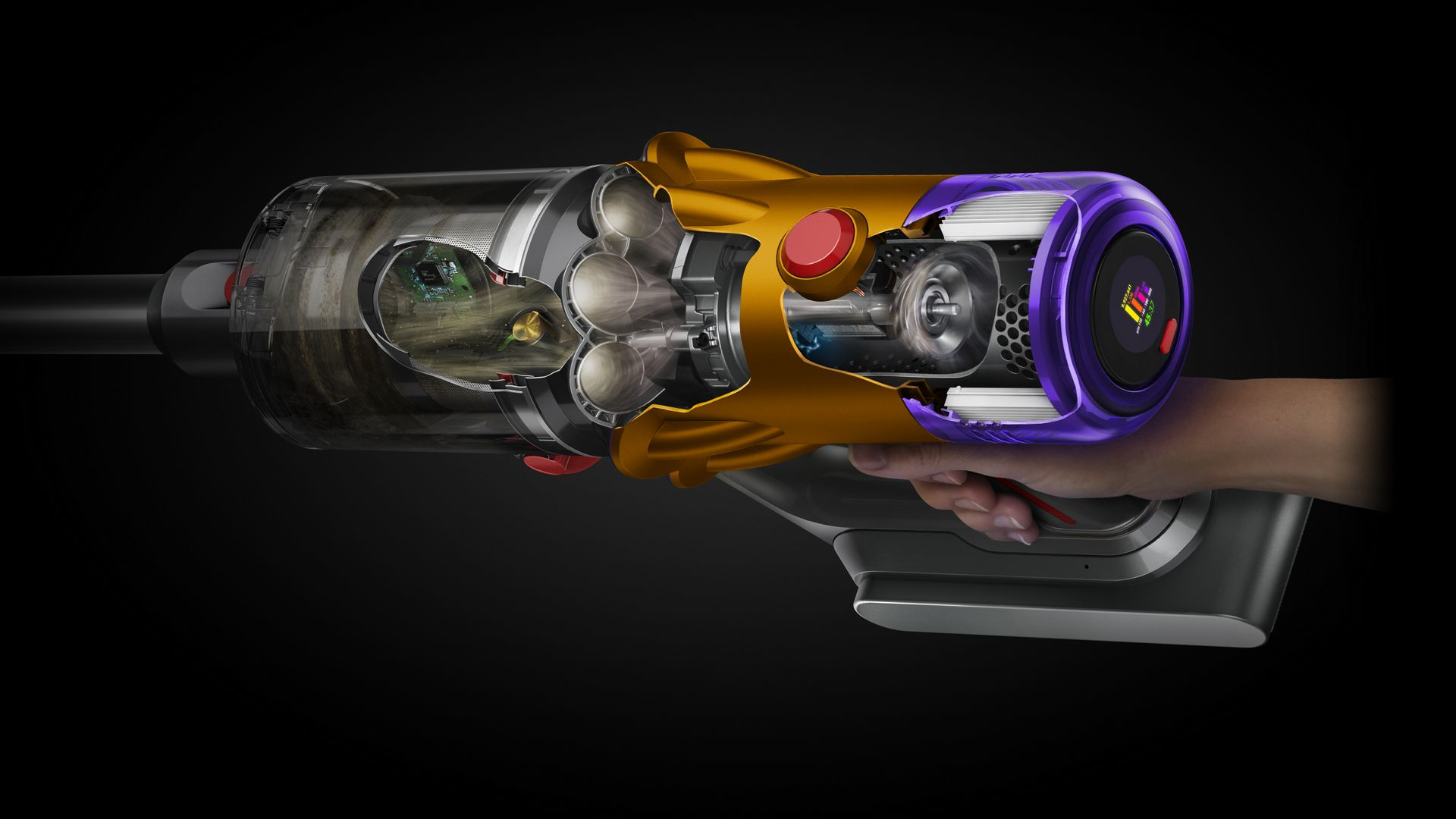 Steelstofzuiger DYSON 448884-01 V12 Detect Slim Absolute