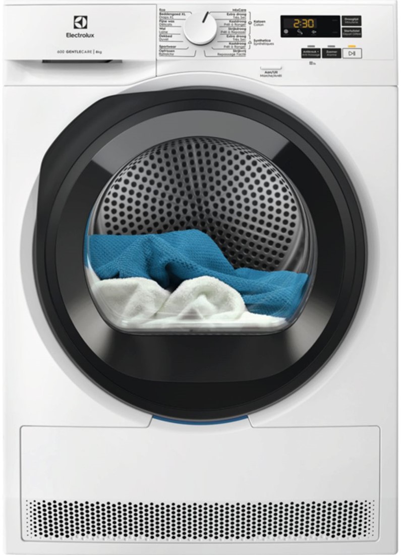 Warmtepompdroogkast ELECTROLUX EDI61X84G / 8kg / A++