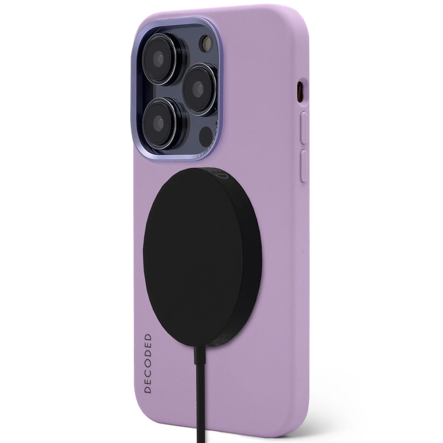 Tas DECODED Silicone Backcover iPhone 14 Pro Max Lavender