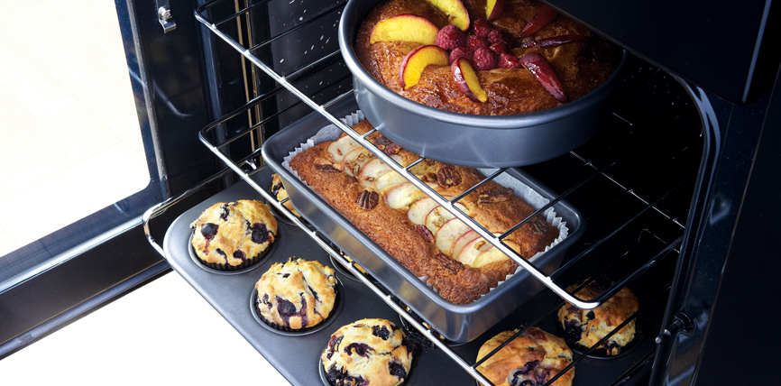 Rangemaster Classic Deluxe 110 Induction Vrijstaand fornuis Electrisch Inductiekookplaat zones Zwart