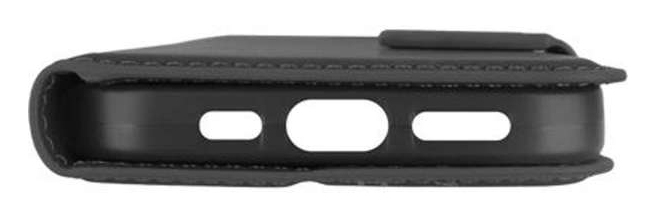 JustinCase Premium Wallet Case Apple iPhone 16 zwart